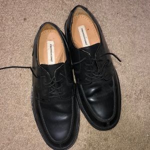 Pronto-Uomo Size 8 Leather Dress Shoe